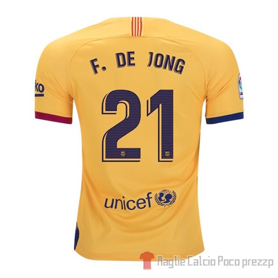Maglia Barcellona Giocatore F.de Jong Away 2019/2020 - Clicca l'immagine per chiudere